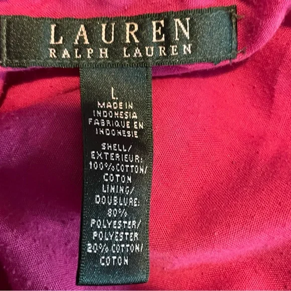 Lauren Ralph Lauren Plus Size Linen Tiered Midi Skirt Floral Paisley Boho Large - Picture 2 of 6